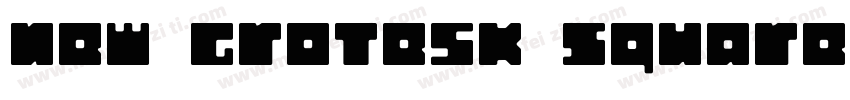 New Grotesk Square FOUR字体转换